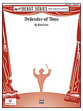 Defender of Time Concert Band sheet music cover Thumbnail